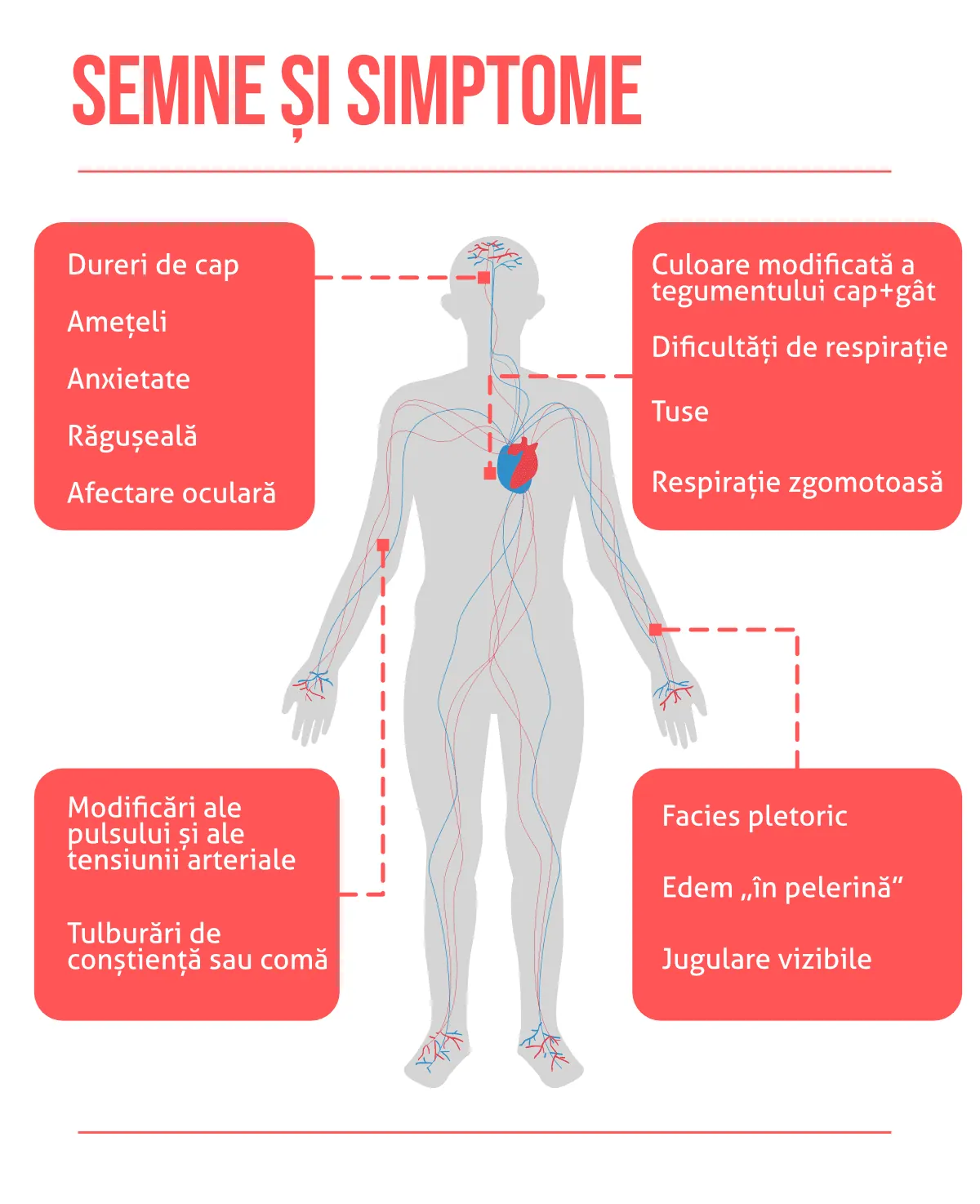 Simptome sindromul de vena cava
