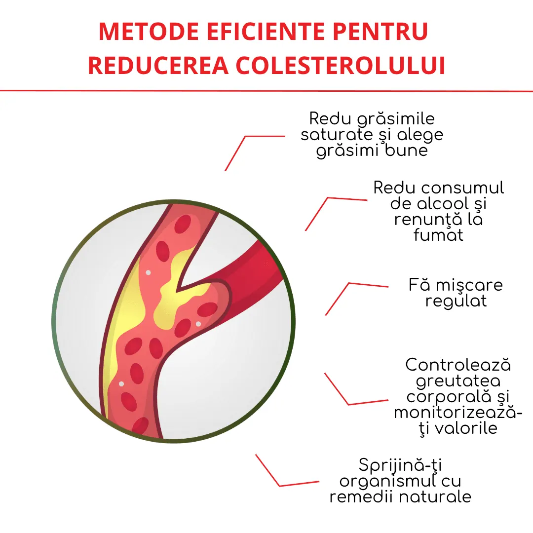 metode eficiente pentru reducerea colesterolului