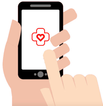 Medic Chat logo phone tap